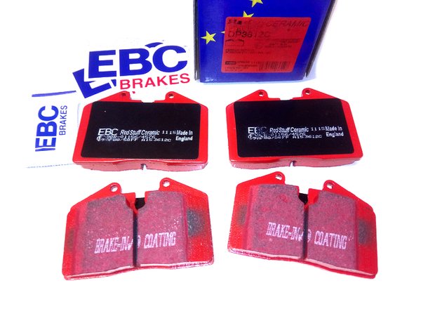 EBC RedStuff Bremsbeläge Bremsklötze vorne / hinten passend für 944s2 turbo 968 DP3612C